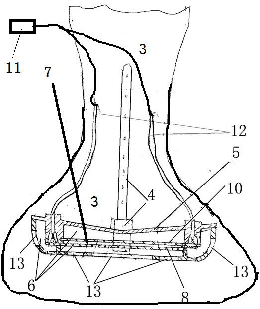 Power supply control circuit used for preparing disinfectant through direct-current electrolysis in slightly alkaline environment