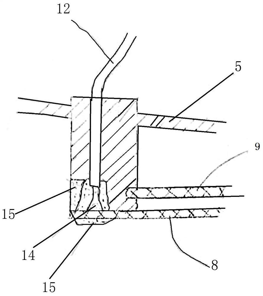 Power supply control circuit used for preparing disinfectant through direct-current electrolysis in slightly alkaline environment