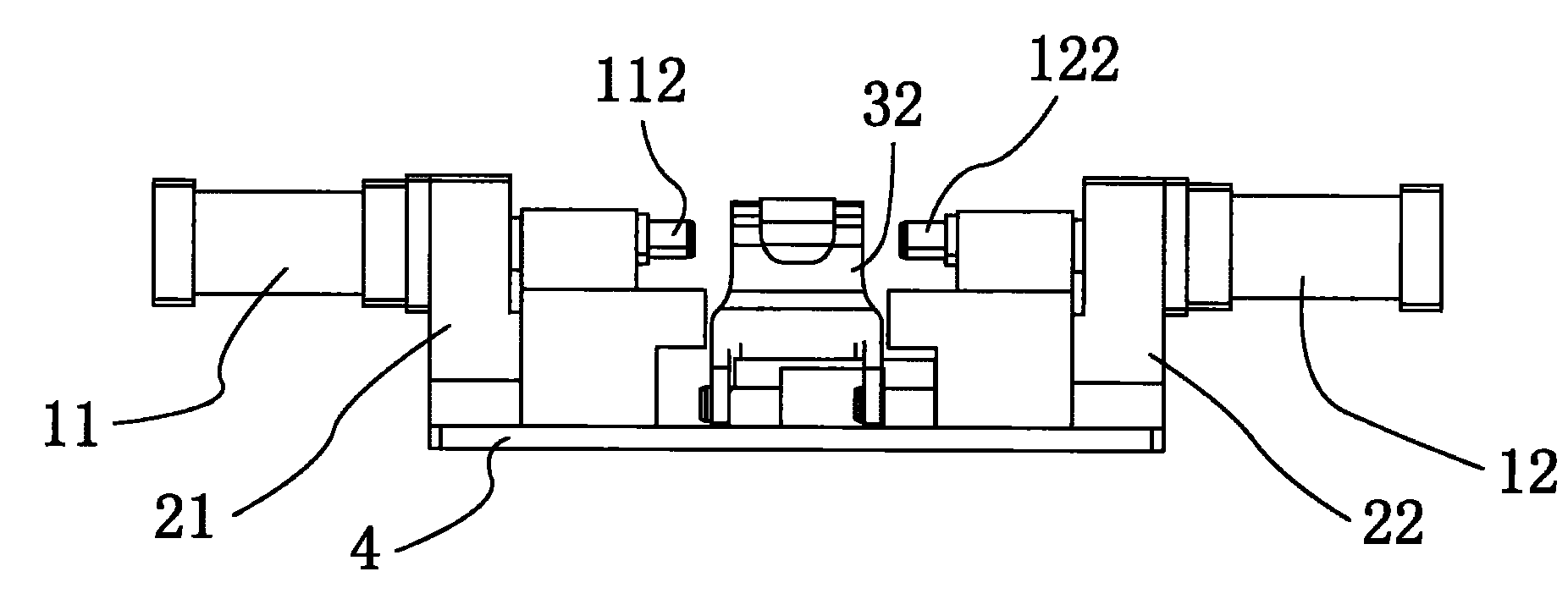 Bush assembling mechanism