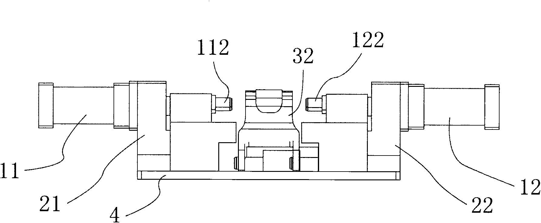 Bush assembling mechanism