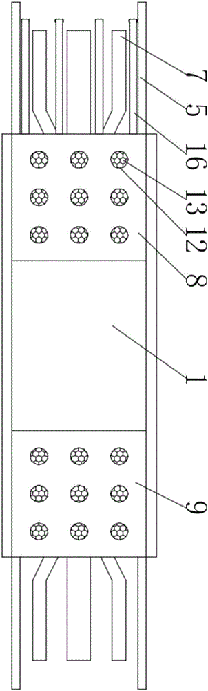 Phase dislocation preventing device for accurate connection of bus duct