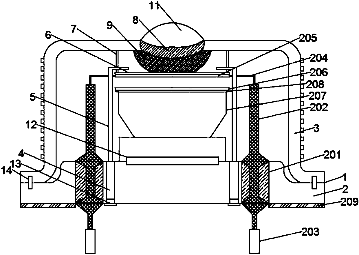 Novel vacuum microelectronic pressure sensor