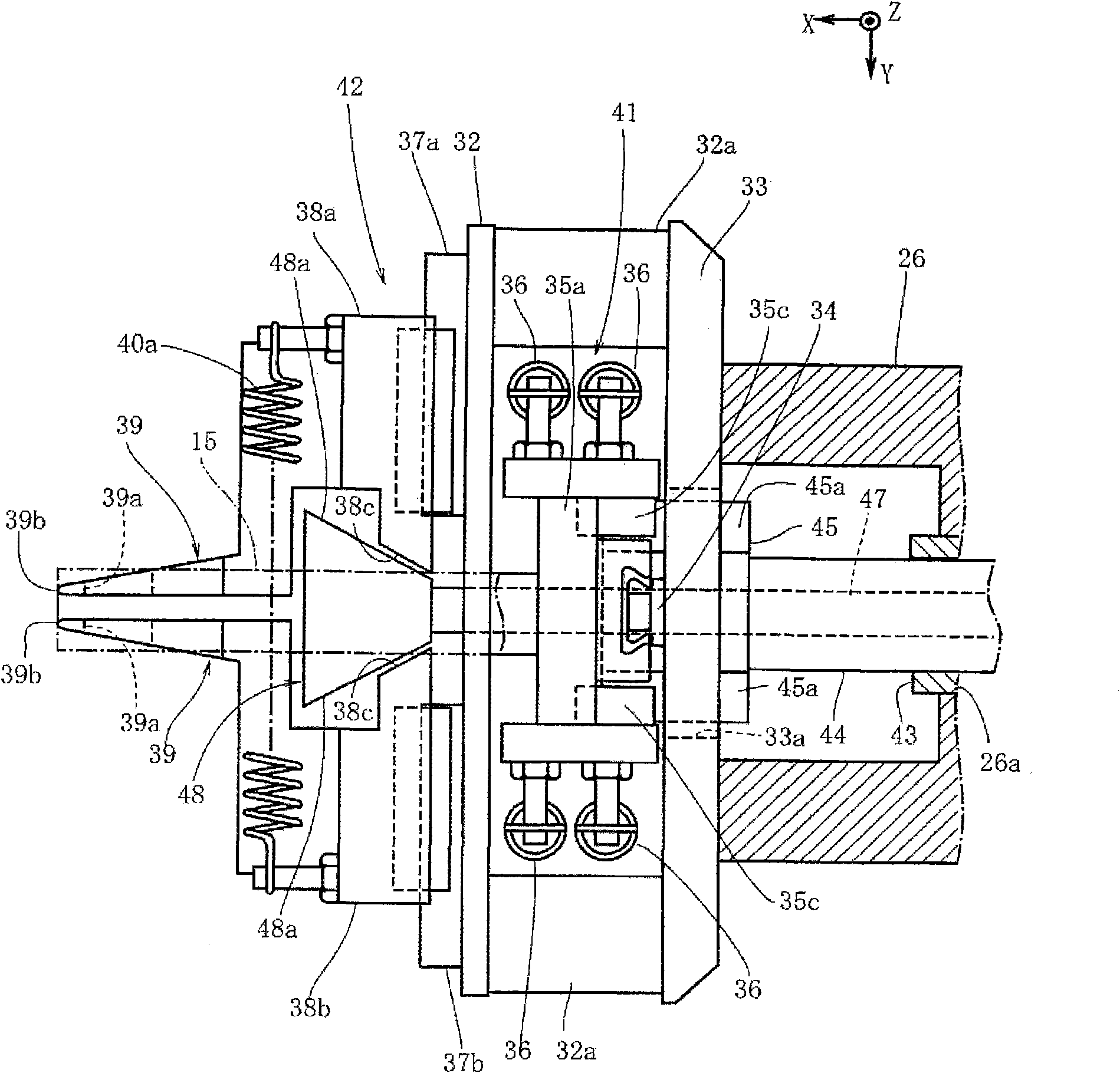 Coil winding device