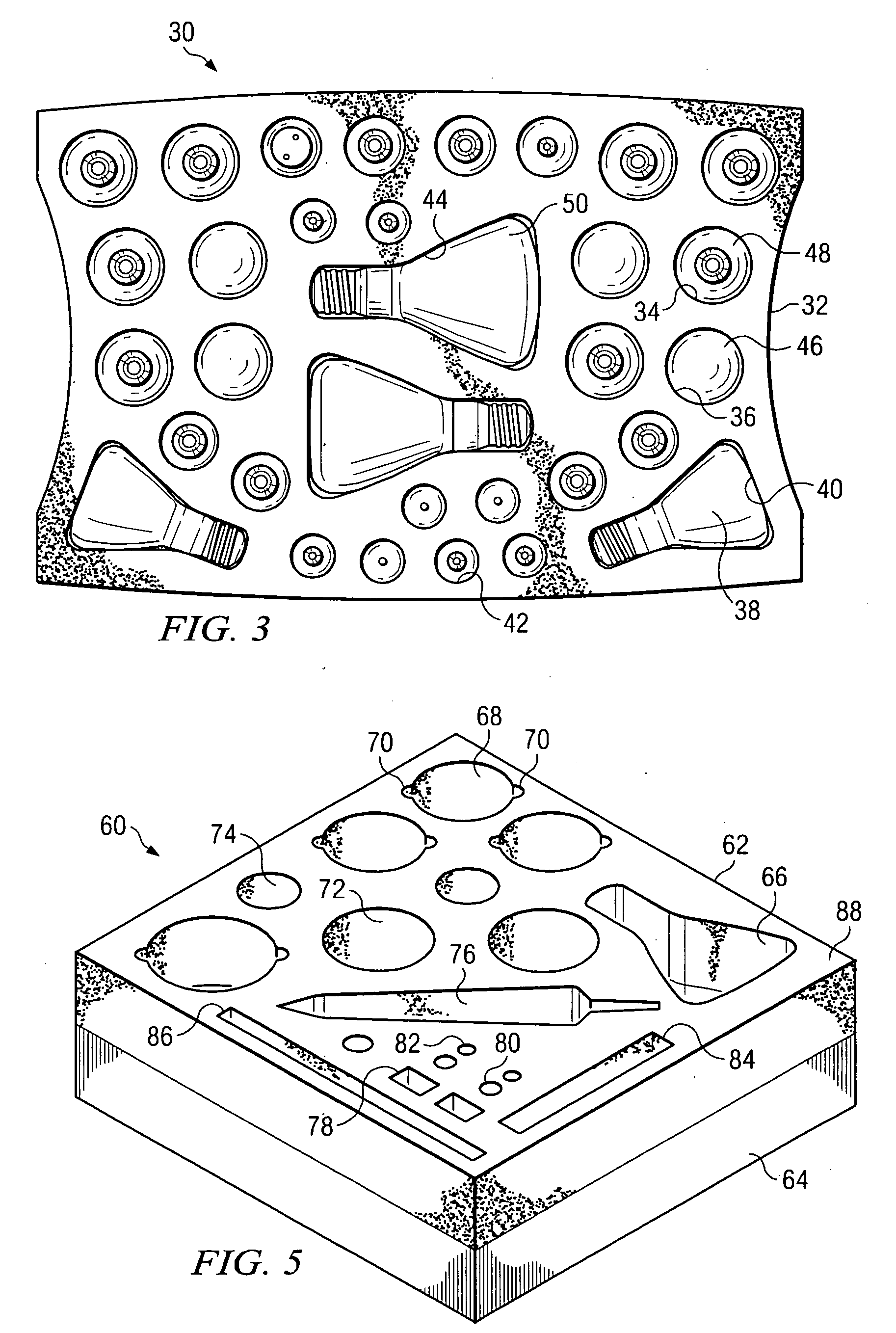 Storage device for light bulbs