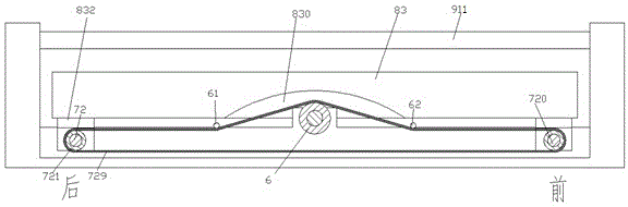 Working table used for carrying out machining and allowing angle to be adjusted