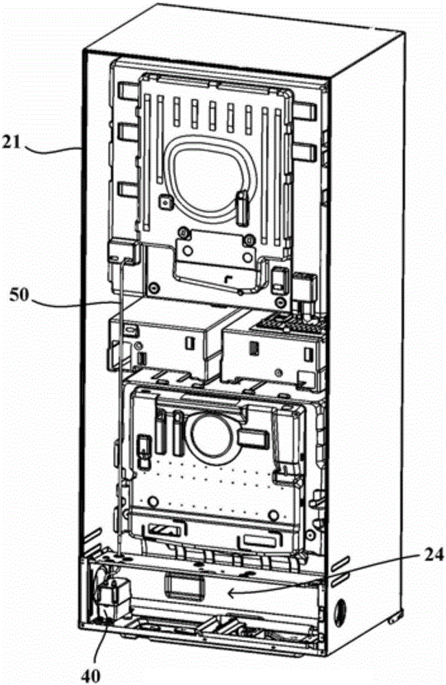 Refrigerating and freezing device and preservation control method thereof