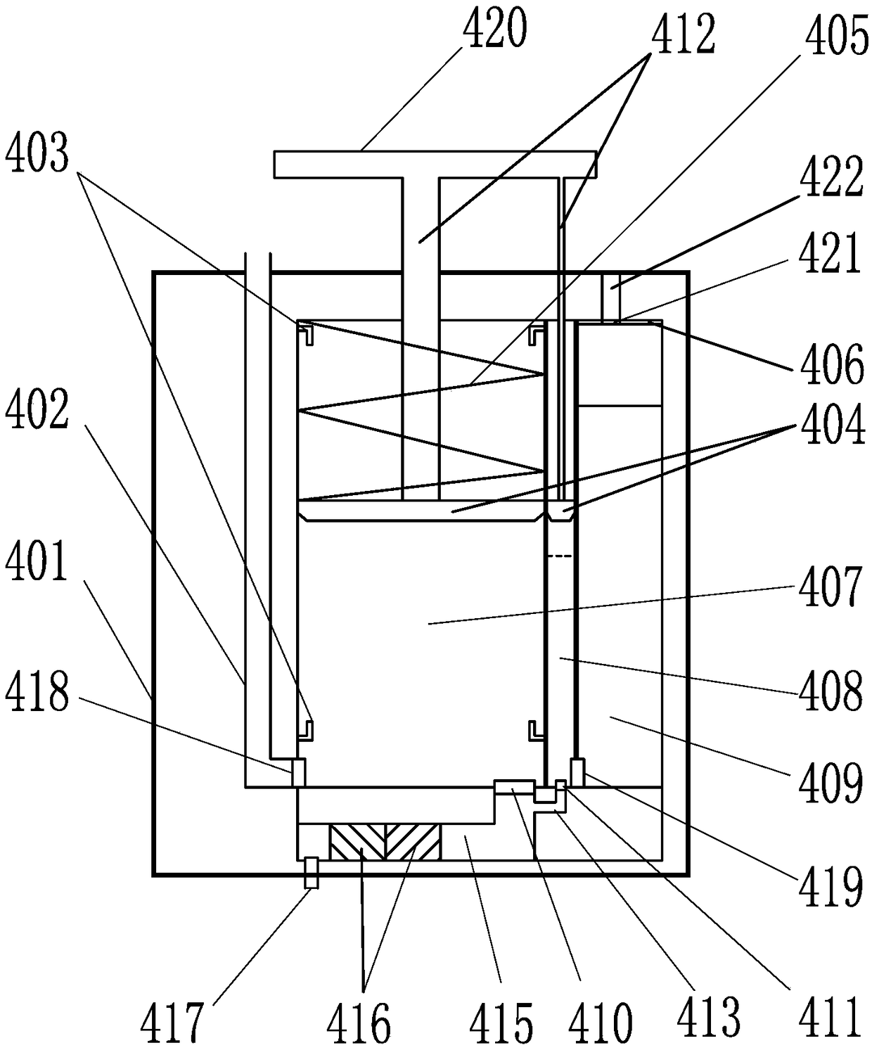 Foam producing device and splash-proof and odor-resistant foam spraying toilet using same