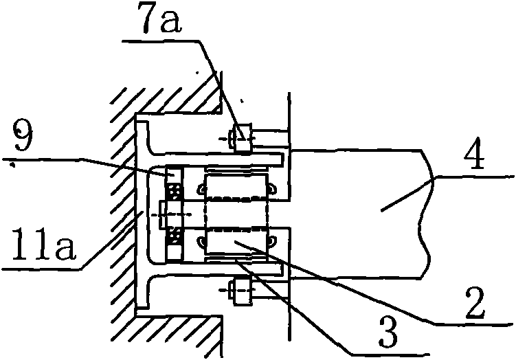 Direct drive type hoist with boosting caliper brake