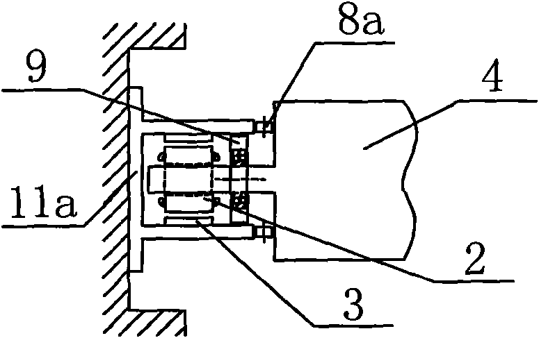 Direct drive type hoist with boosting caliper brake