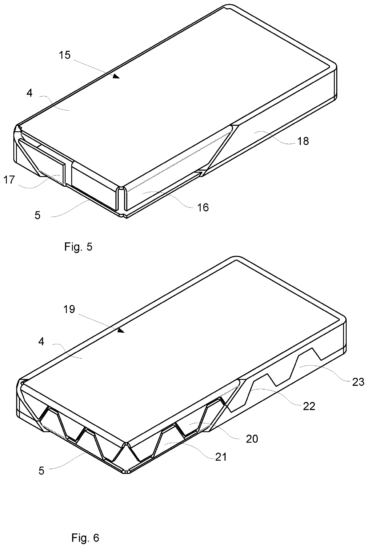 A battery module casing, a battery module and a battery