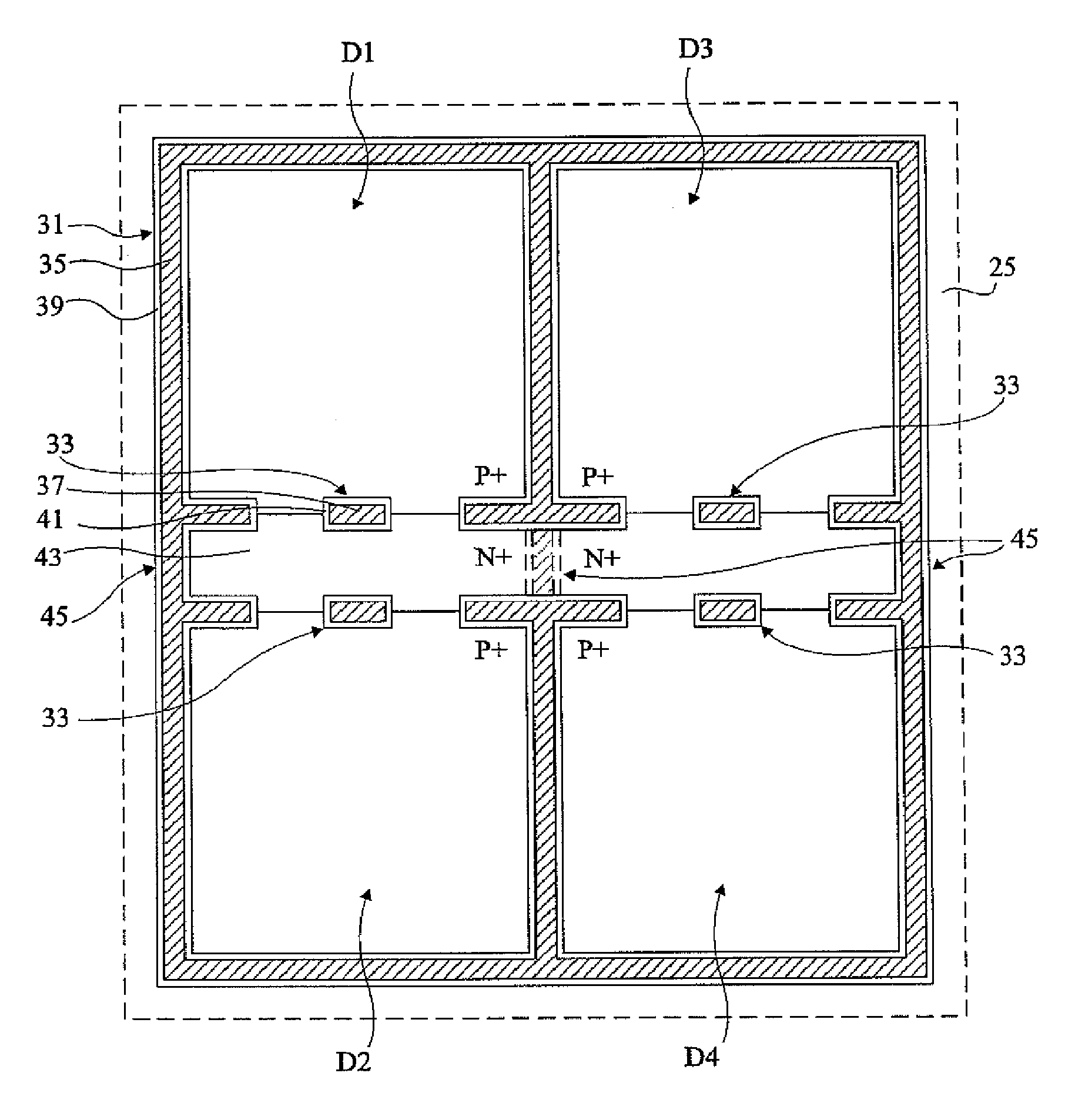 Very small image sensor