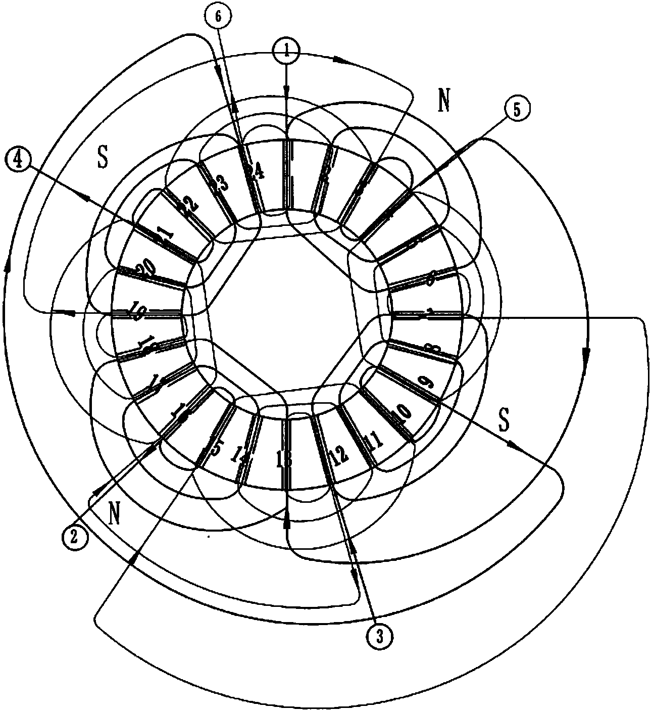 Variable frequency speed regulating disk type motor and vacuum pump