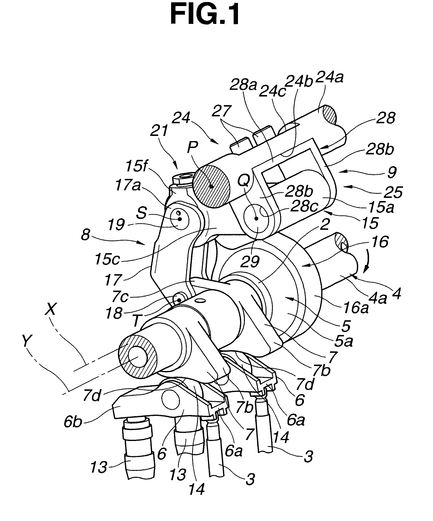 Variable valve actuation apparatus of internal combustion engine