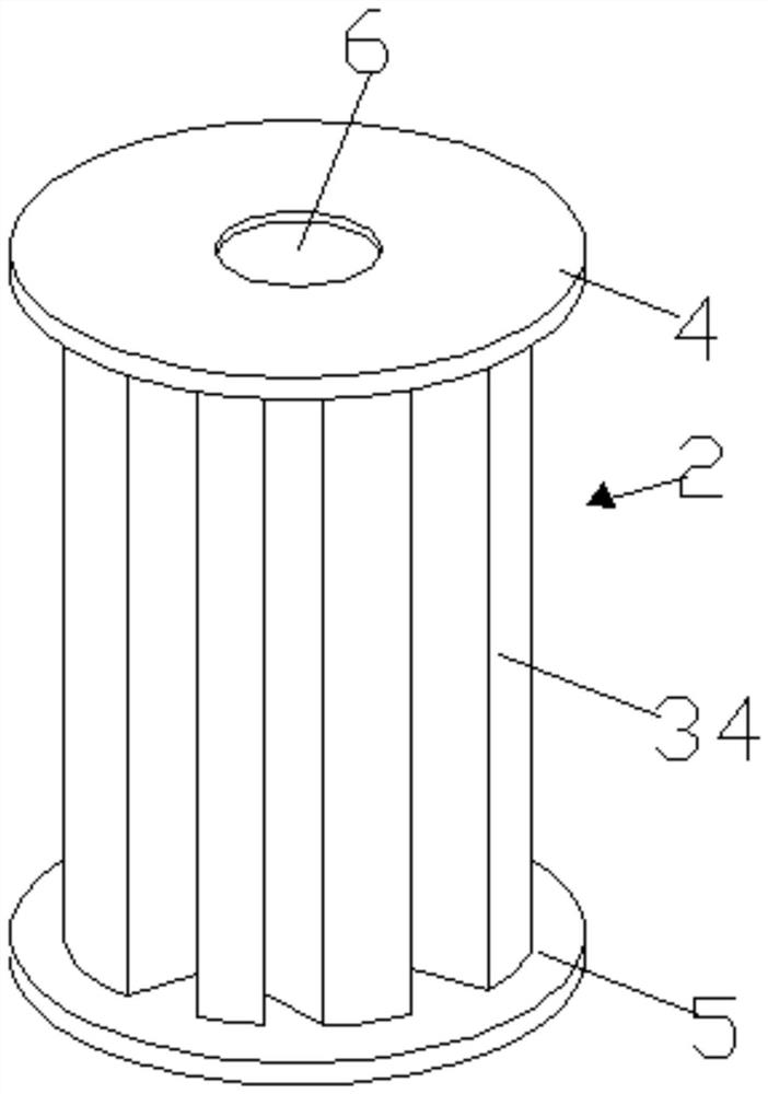 A high-efficiency engine oil filter that avoids clogging