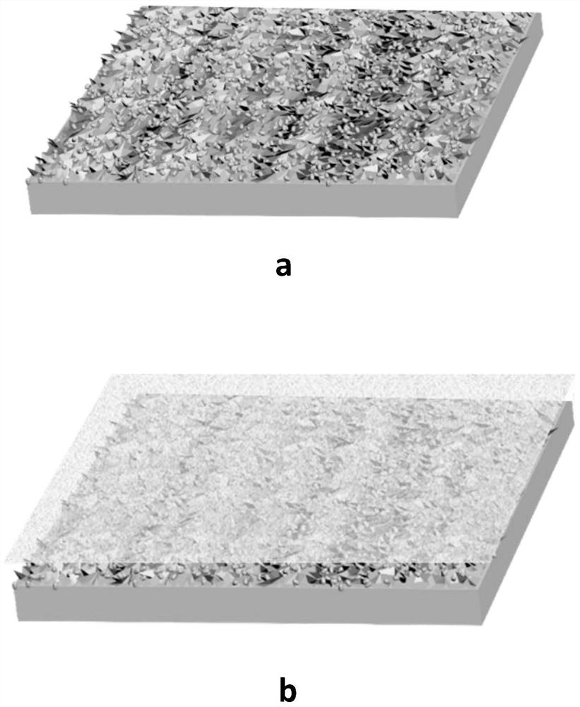 A surface-enhanced Raman scattering substrate material for gas detection and its preparation method