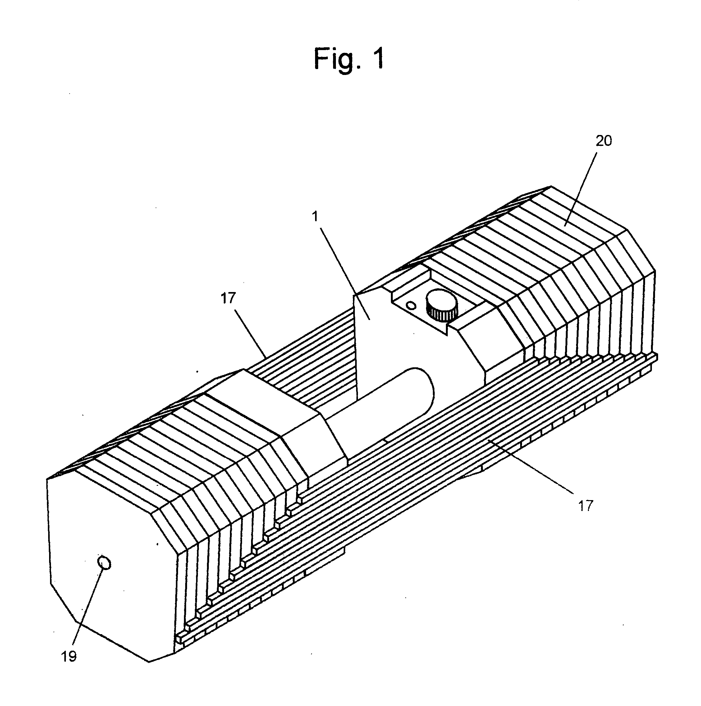 Dumbell adjustable in weight