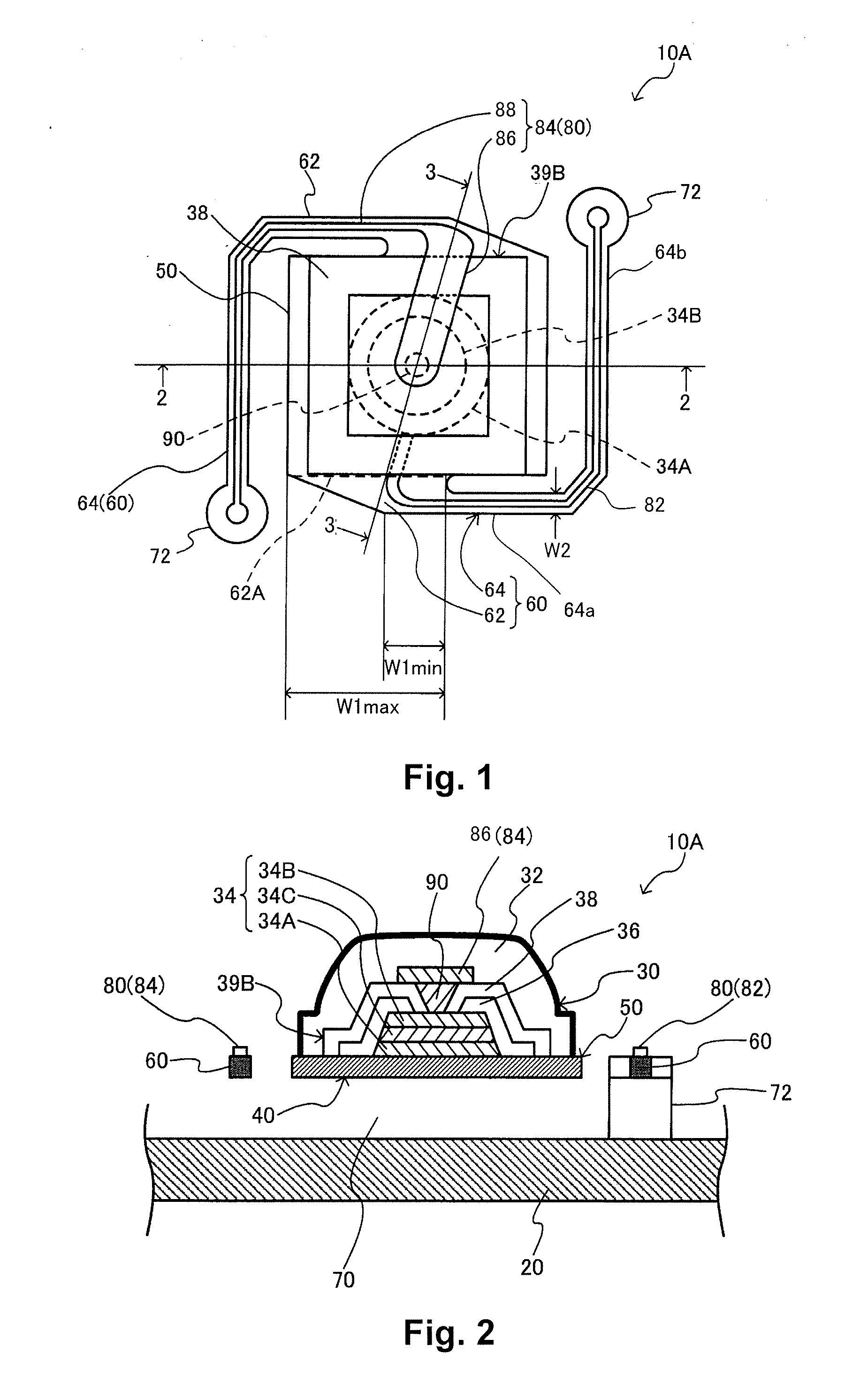 Thermal detector, thermal detecting device, and electronic instrument