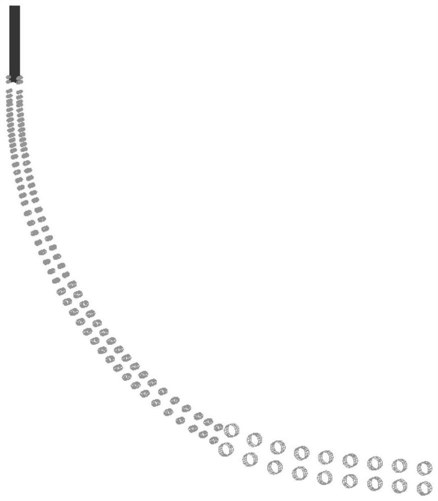 A method and application of continuous casting slab crack risk prediction