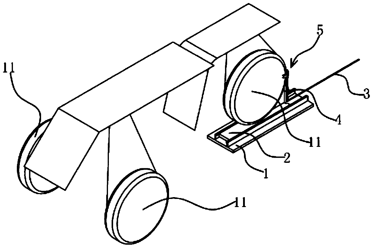 Protection device for hemodynamic monitoring