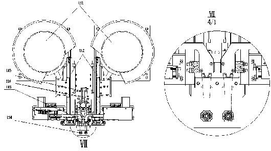 Automatic assembly machine of quick connectors