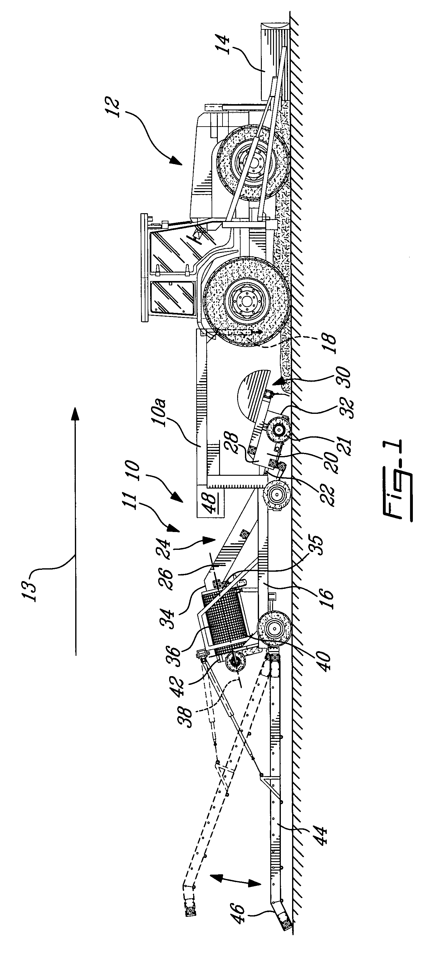 Longitudinal heap handling system and method