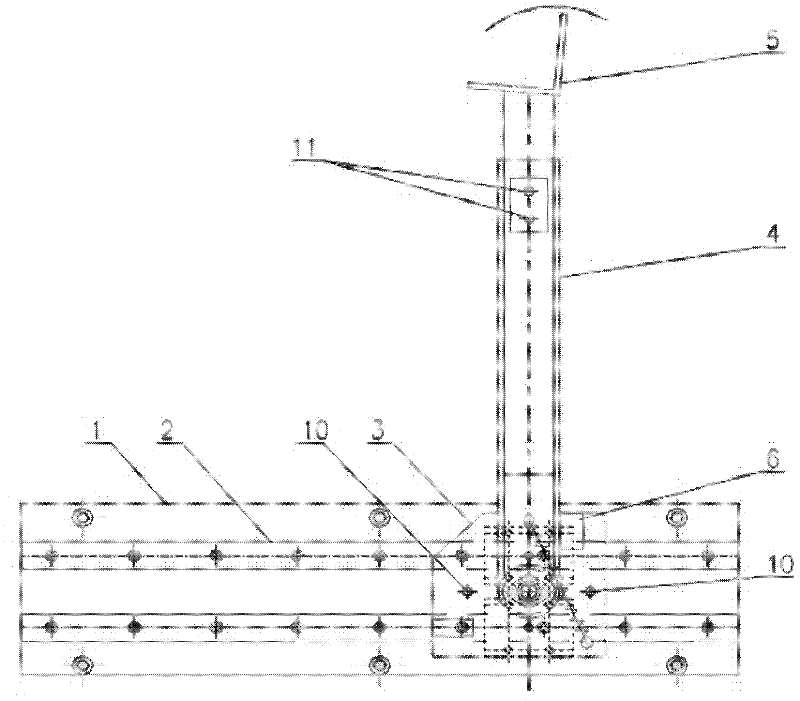 Device for stacking glass by mechanical arm and positioning method of device