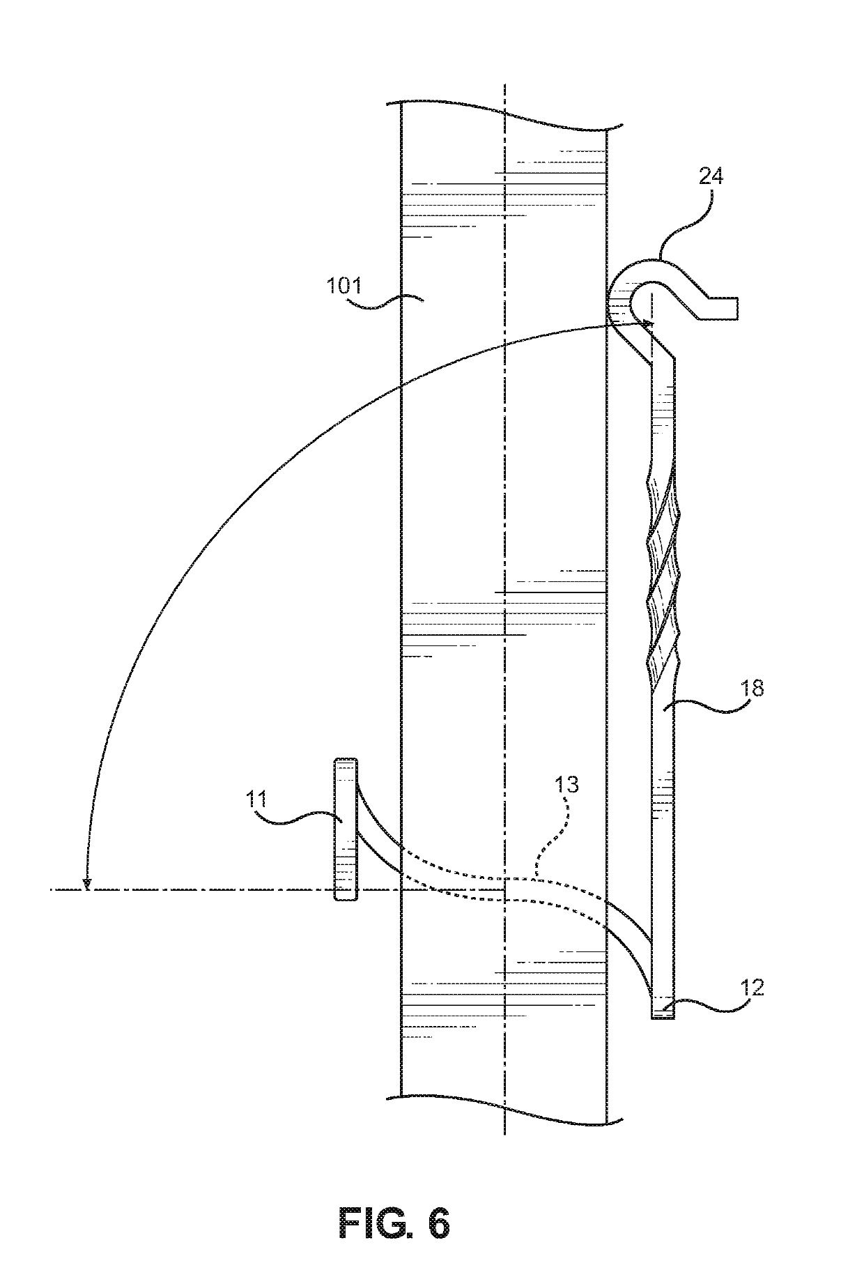 Cantilevered Screwless Hanger