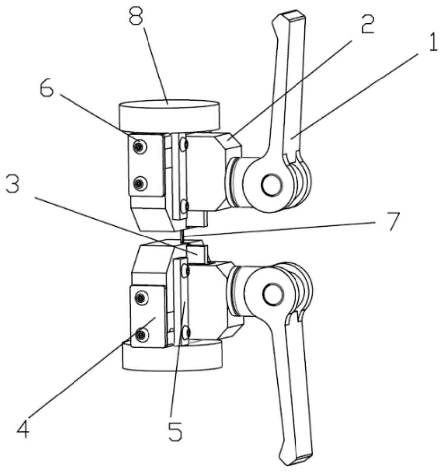 Rapid clamp suitable for closed environment