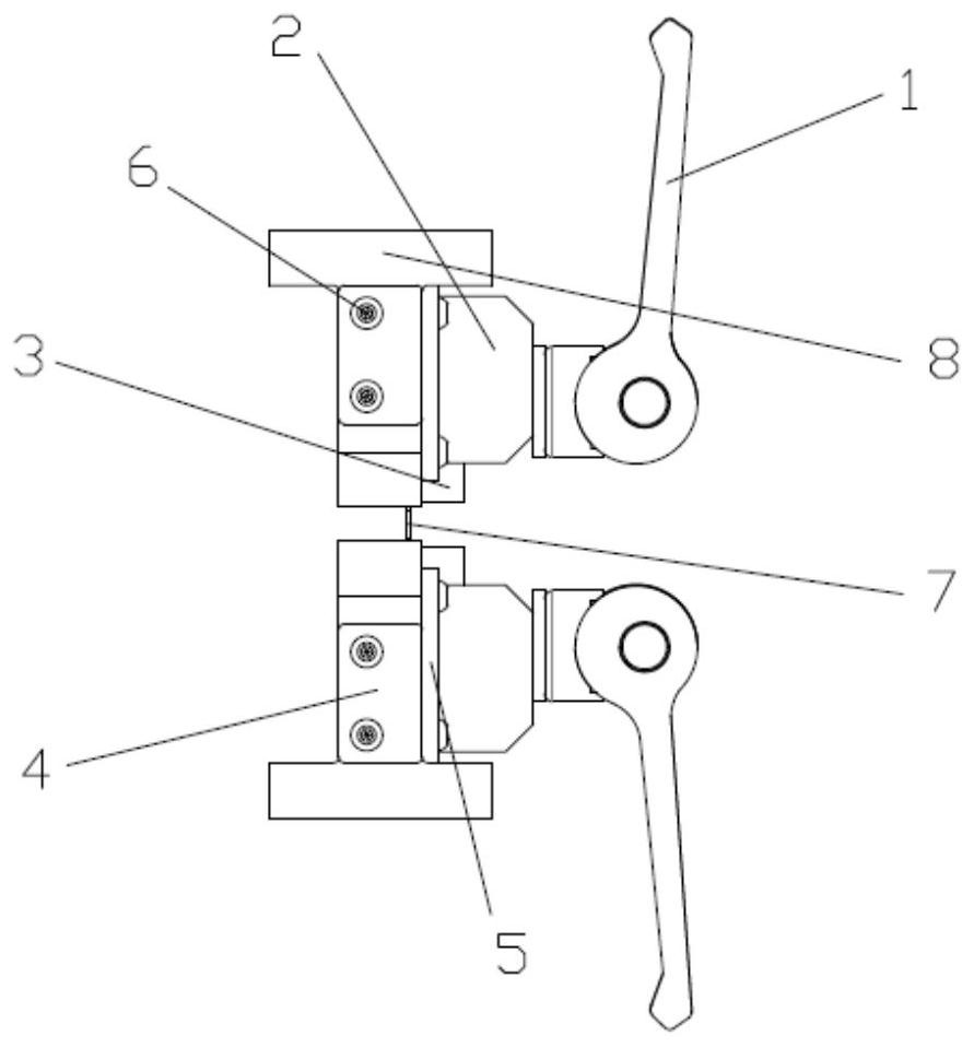 Rapid clamp suitable for closed environment