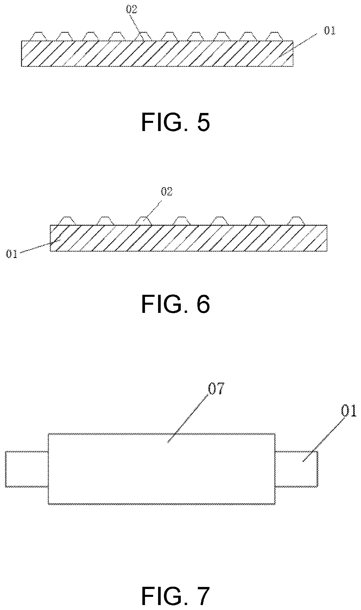 Winding core tube with uniformly rough surface