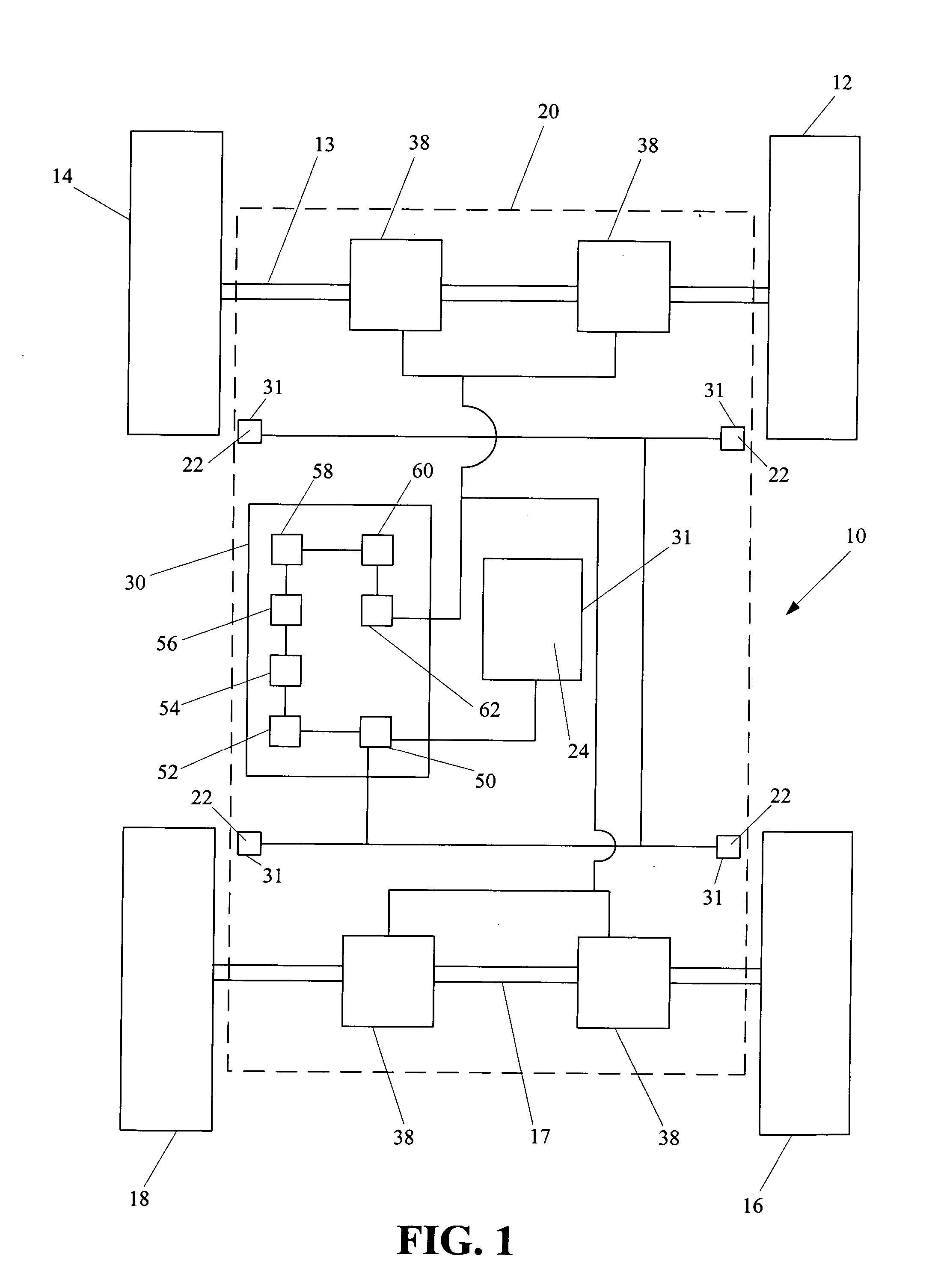 Method for estimating a friction coefficient