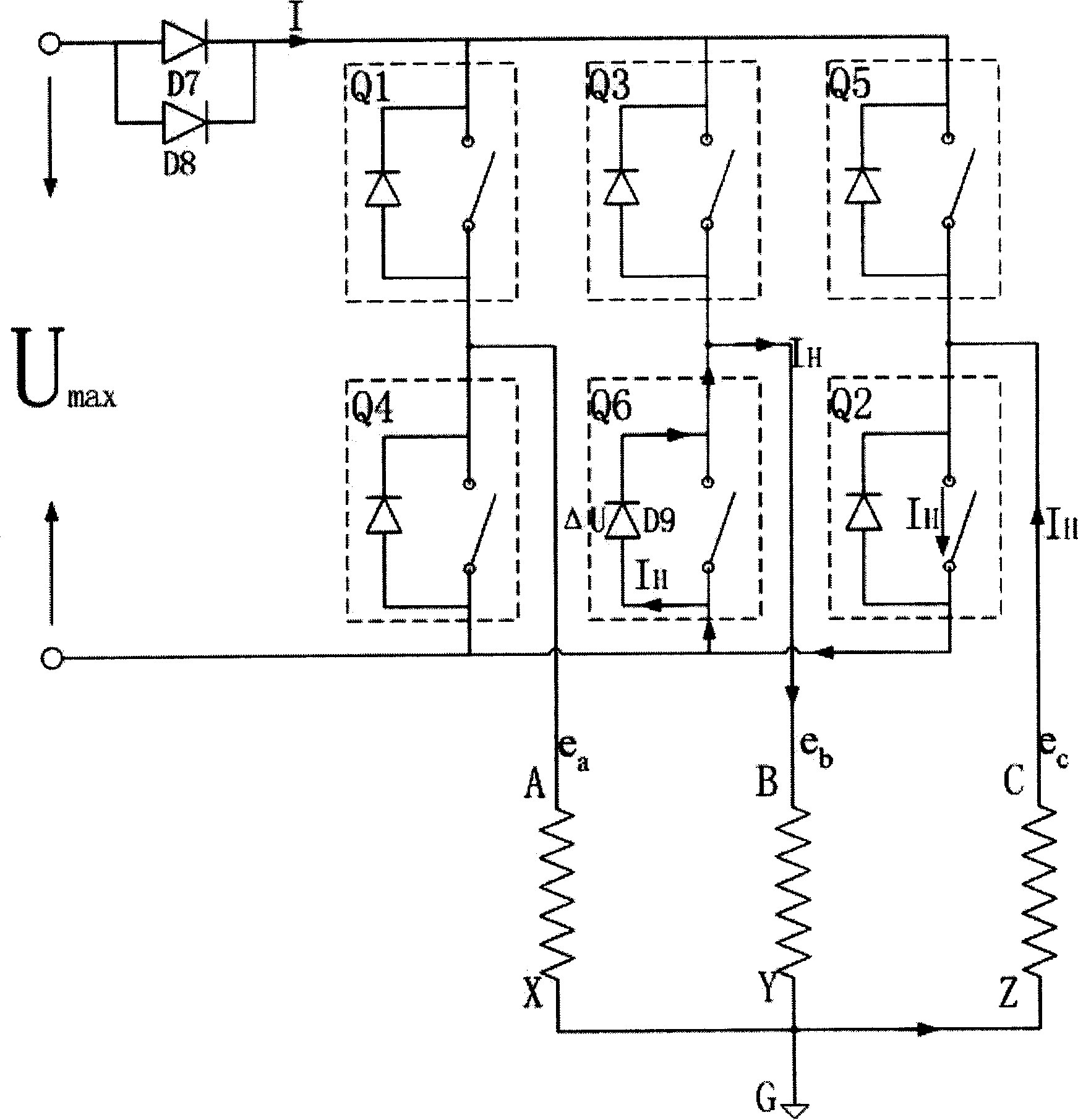 Weak-magnetic driving apparatus of permanent magnet brush-less DC. motor