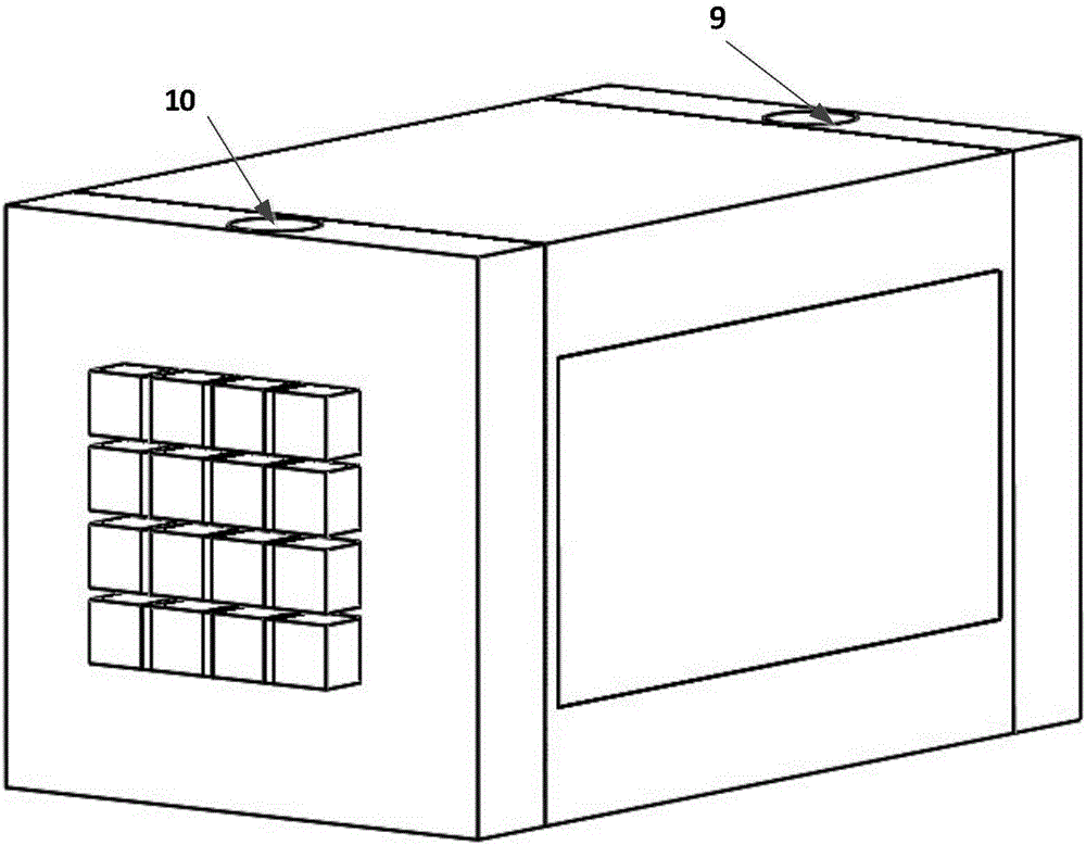 Array-type rod-shaped laser amplifier