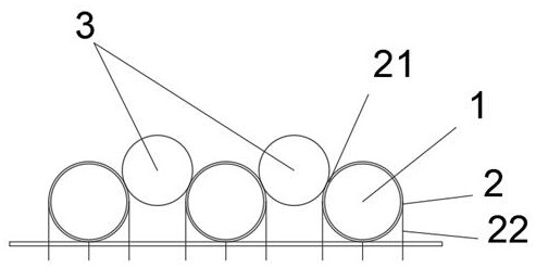 Conveying structure for steel ball oil filtering and oil filtering method thereof