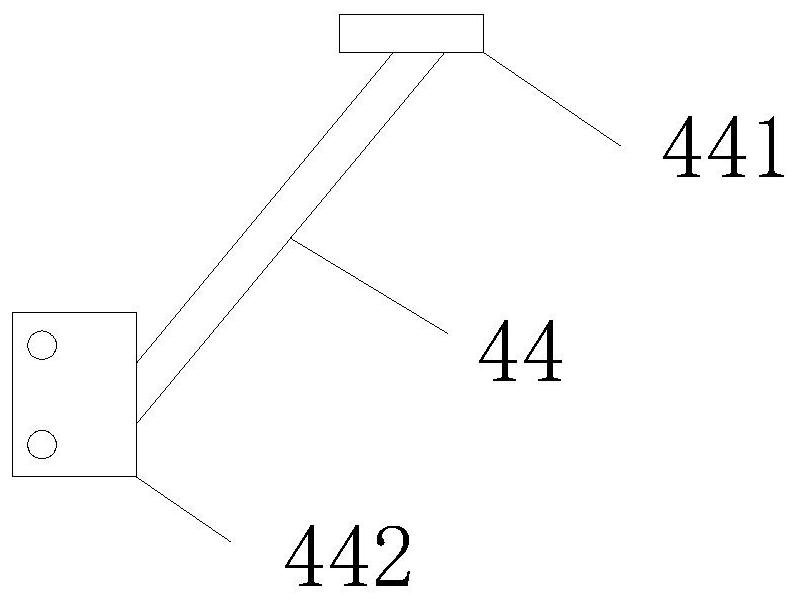 Biological prevention and control device for controlling quantity of mouse groups in eagle attracting platform nest type and prevention system