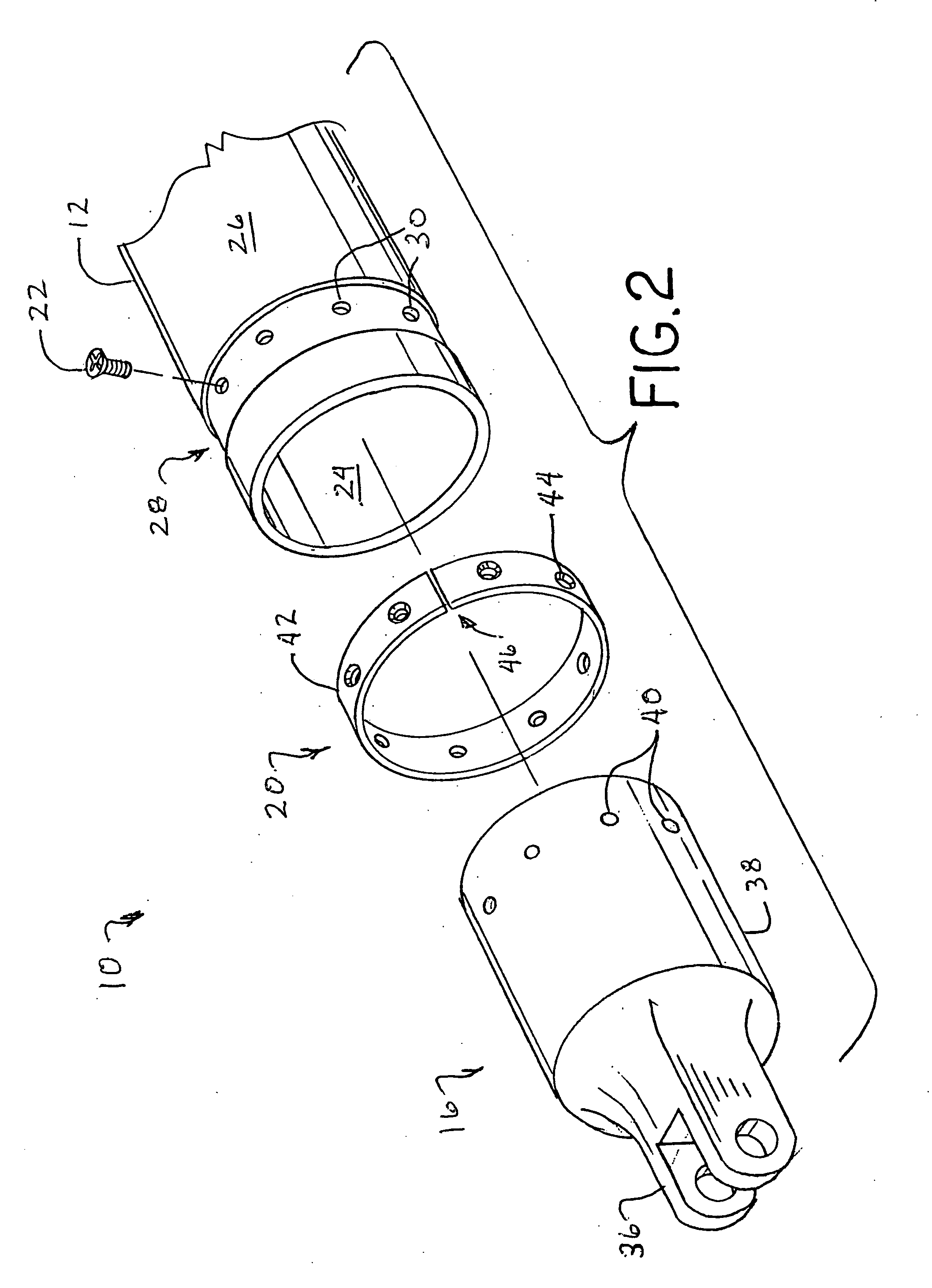 Removable end plug