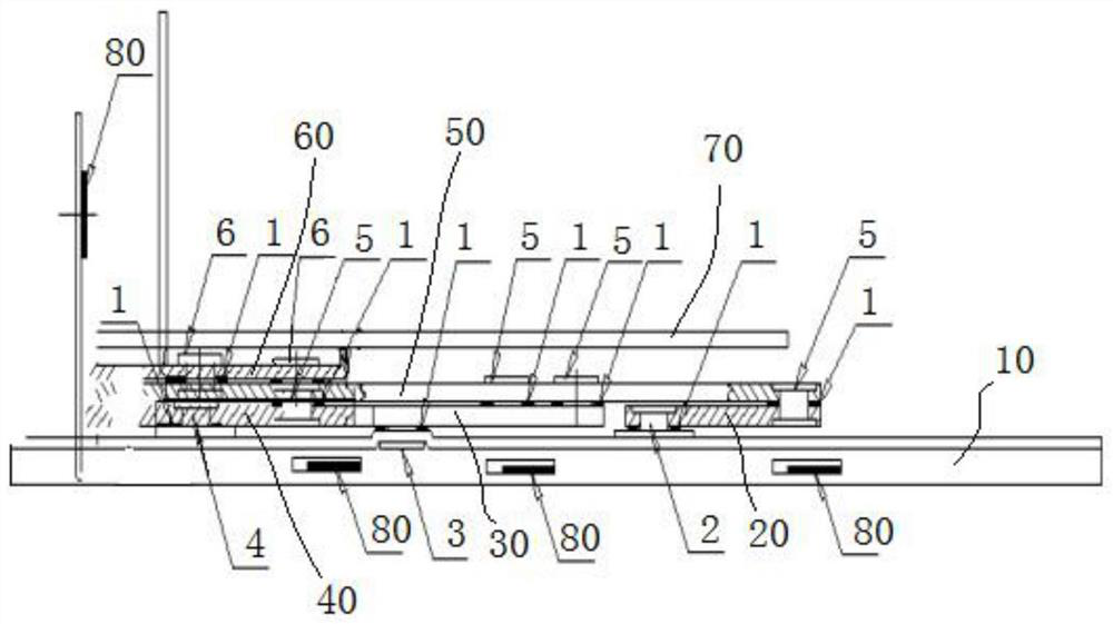 Heavy six-link 180-degree casement hinge