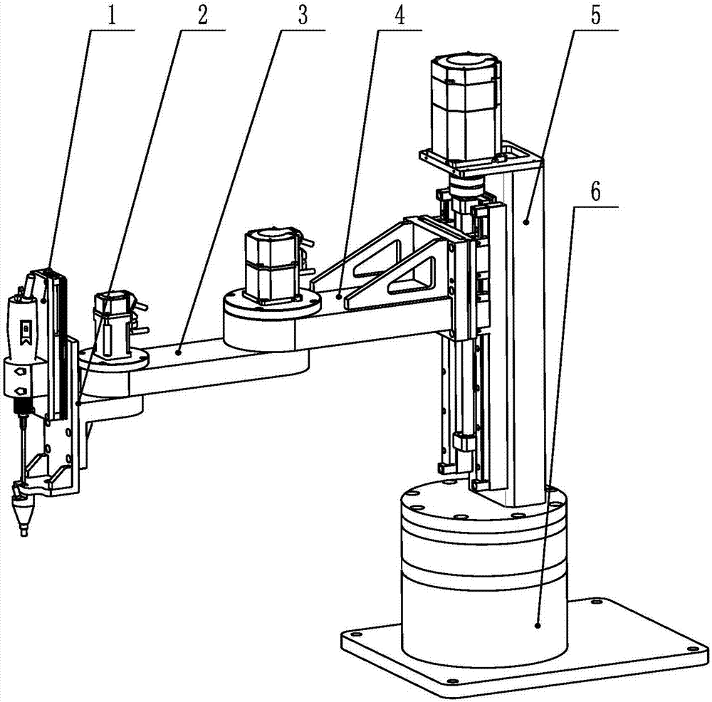 SCARA robot special for screw assembly