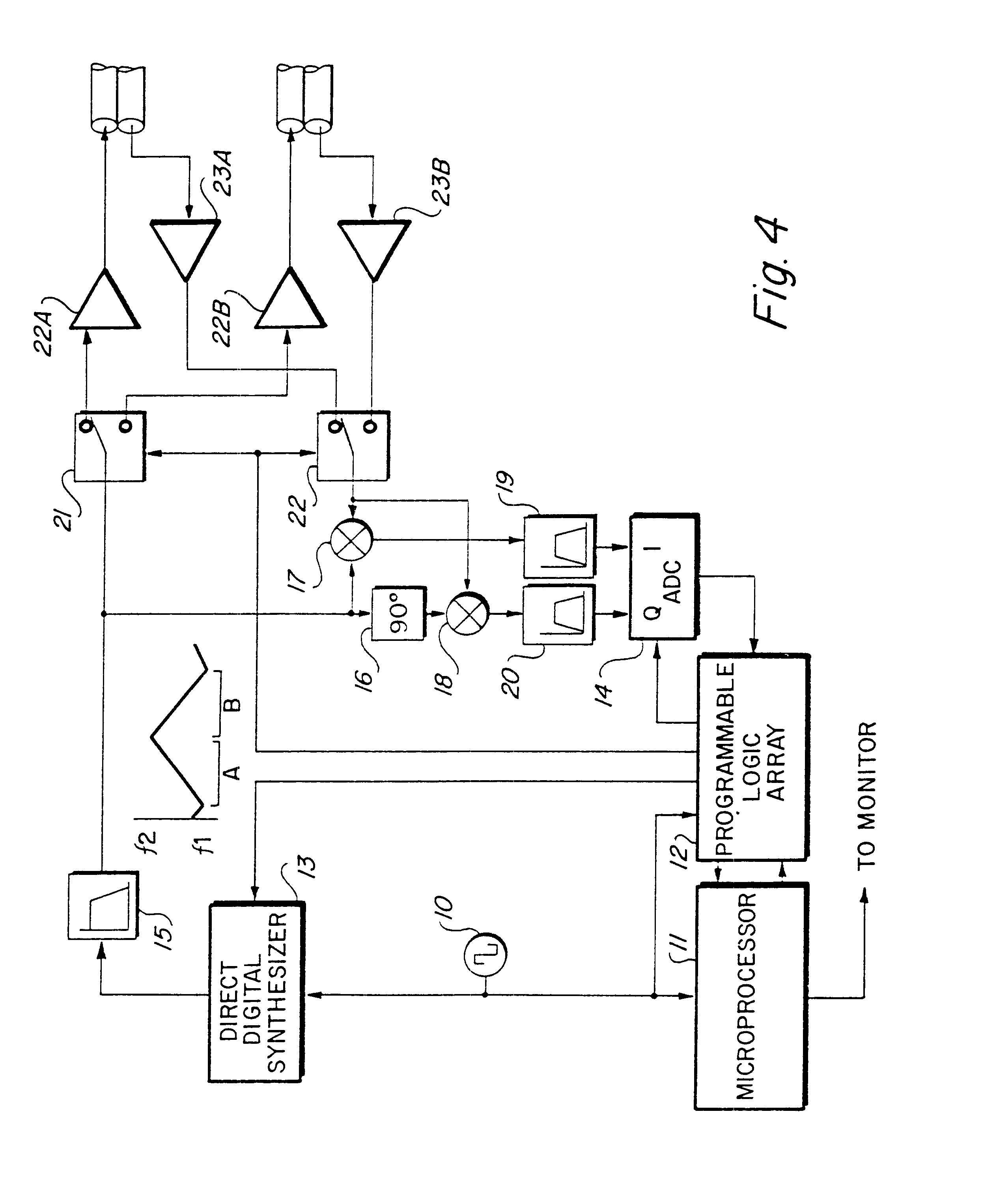 FM CW cable guided intrusion detection radar