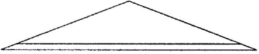 Breast pad without notch in water absorption layer and production method thereof