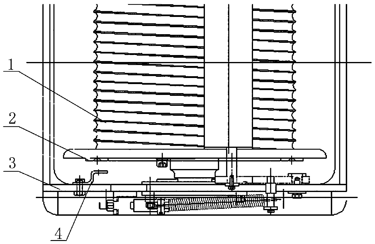 Sounding device of rotary drilling rig