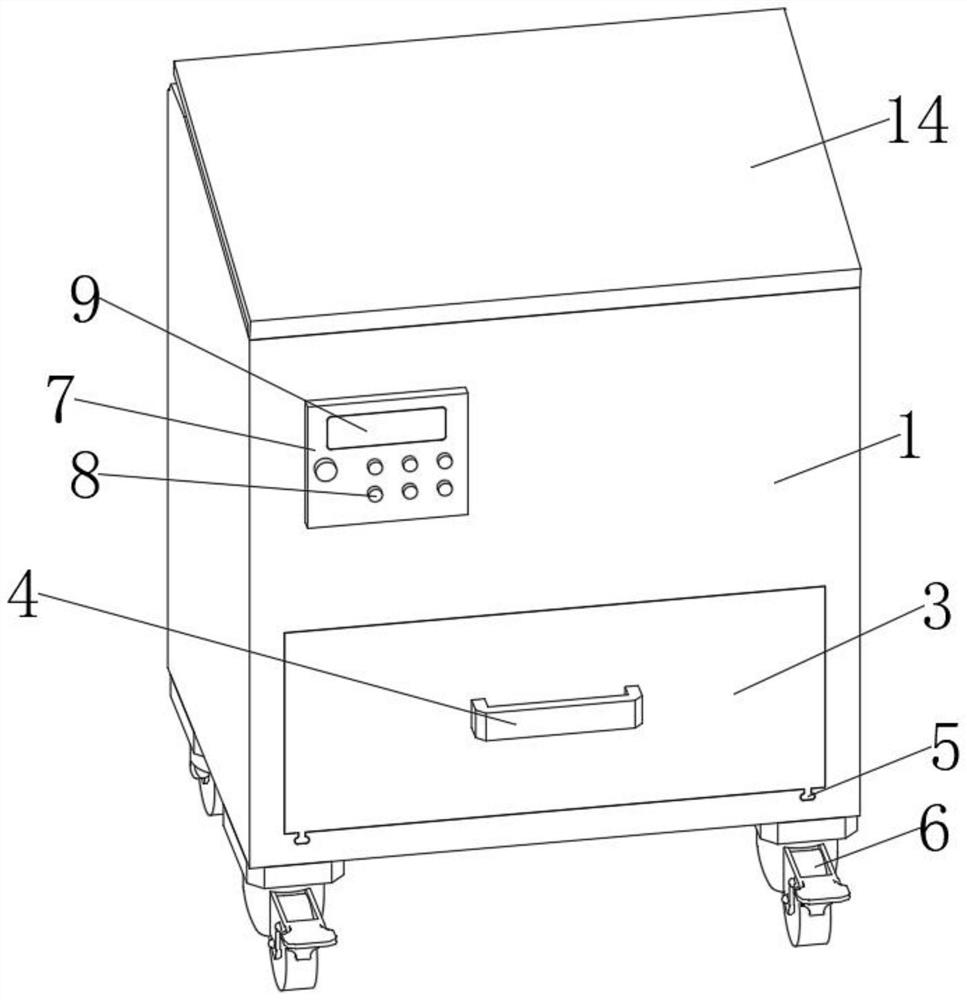 An easily adjustable display device for digital art galleries