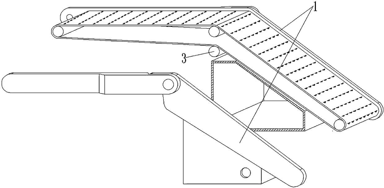 Mechanical device for truck loading