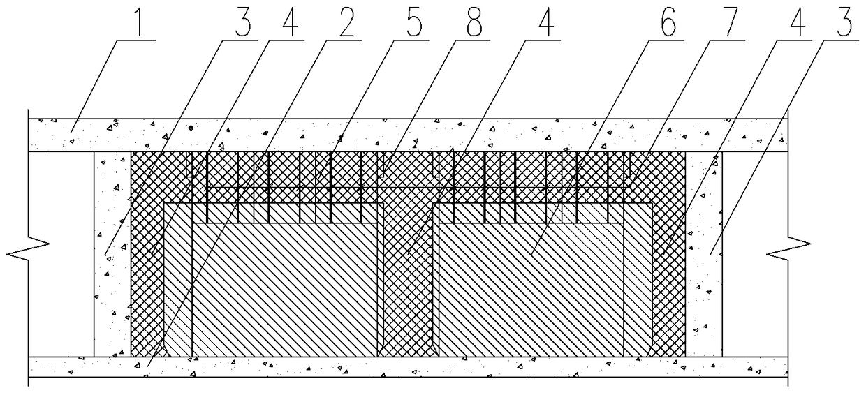 Construction communication system for new subway line station and existing station and construction method of construction communication system