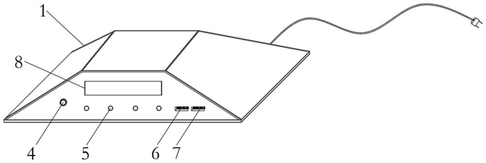 Radio frequency interference intensity detection system and method