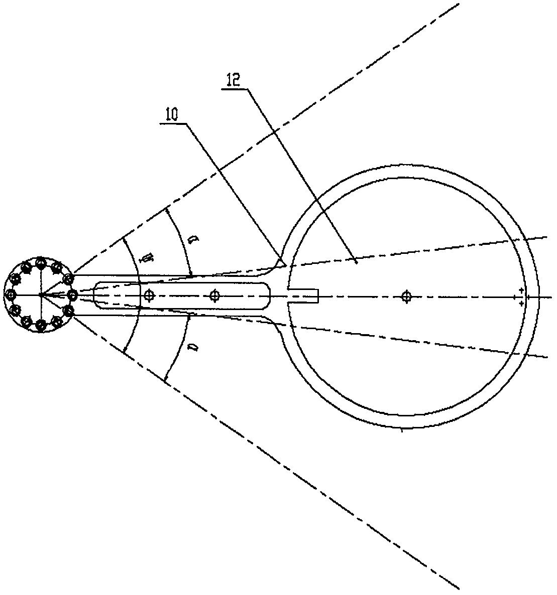 Fatigue service life testing method of precise speed reducer for robot