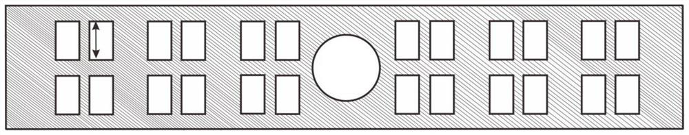 Impinging flow double-layer flow guide micro-channel heat sink suitable for high heat flux density device