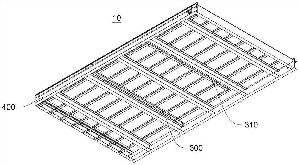 A method for preparing table formwork standard section, long formwork table and laminated plate