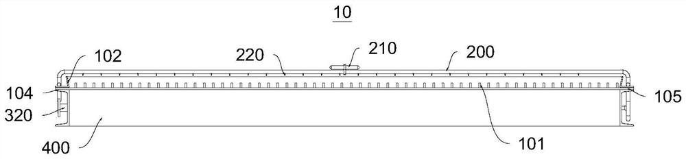 A method for preparing table formwork standard section, long formwork table and laminated plate