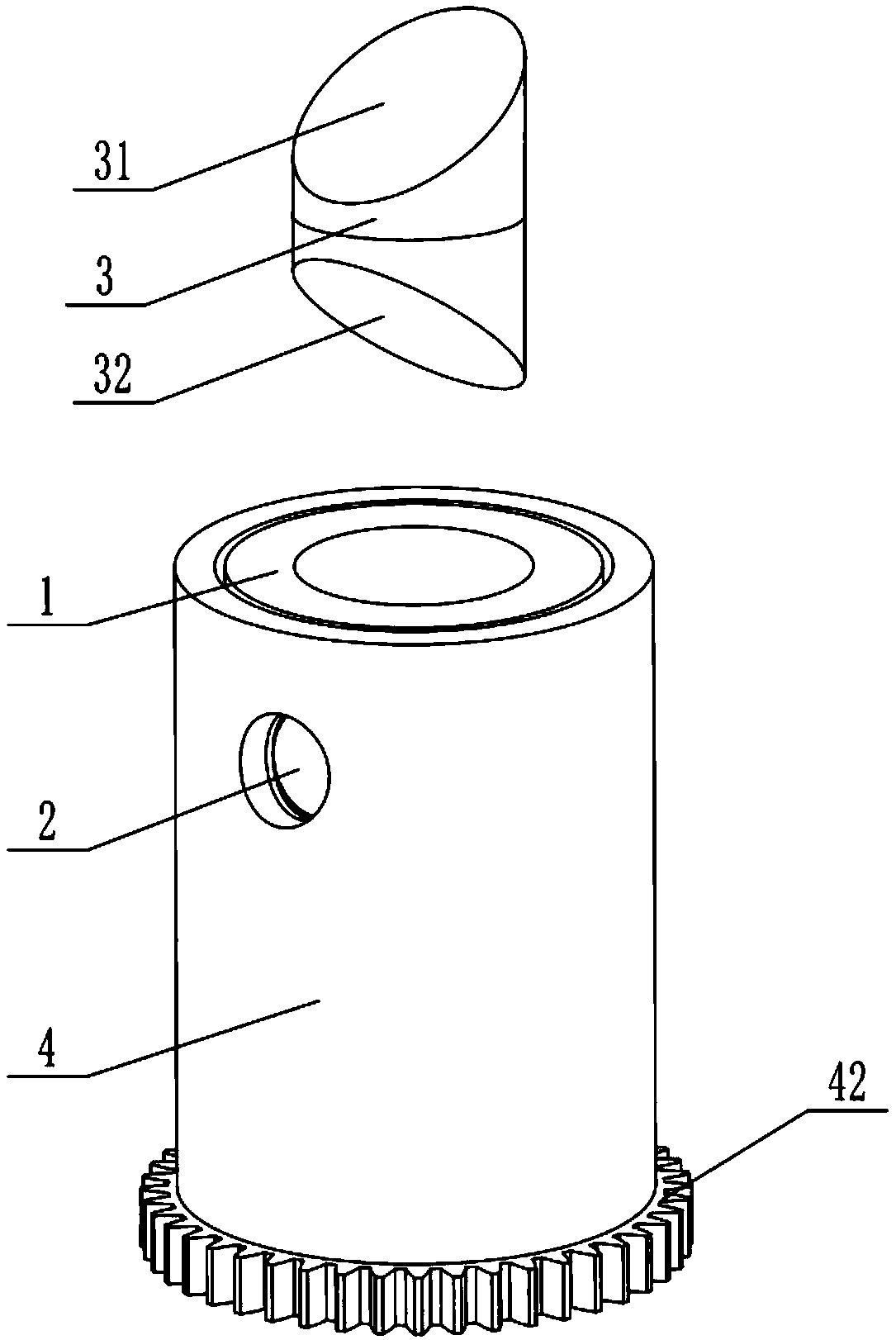 Multifunction pipe fitting punching device